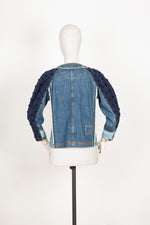 LOUIS VUITTON Denim Jacket Sequins SS 2005