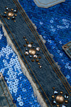 LOUIS VUITTON Denim Jacket Sequins SS 2005