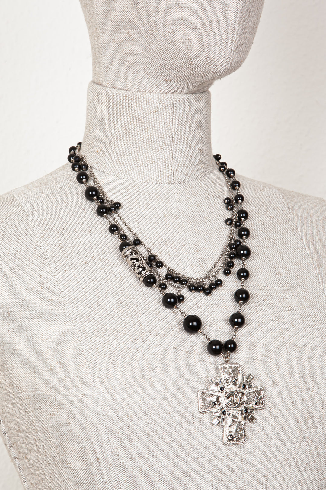 CHANEL Cross Necklace FW 2010