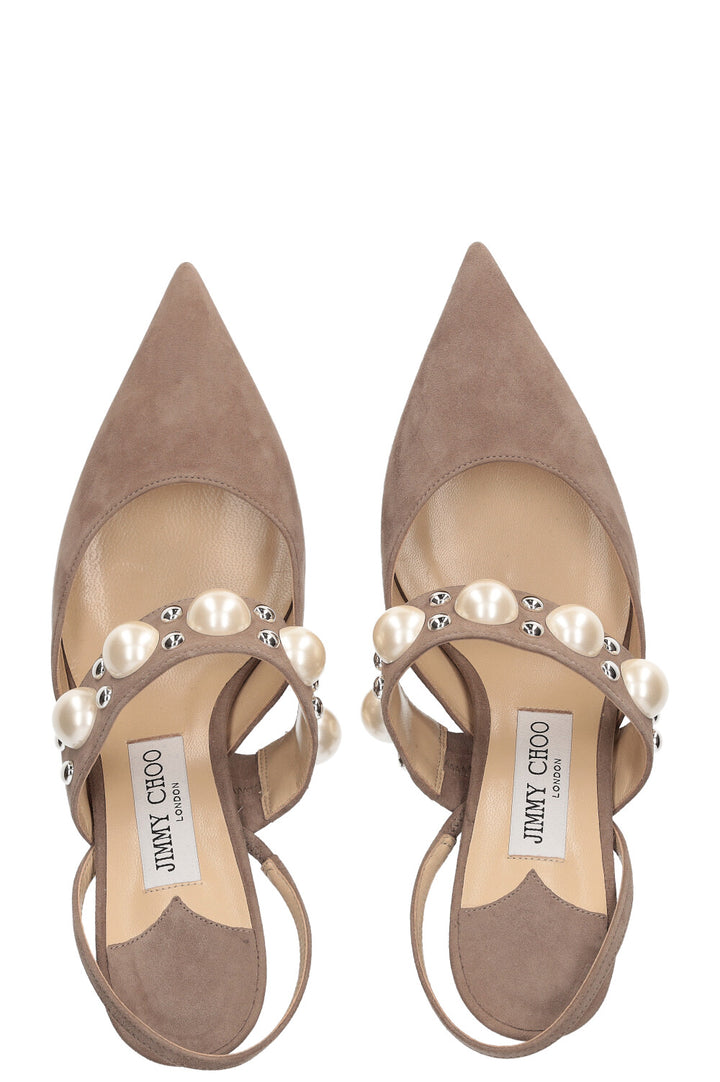 JIMMY CHOO Escarpins Breslis Beige