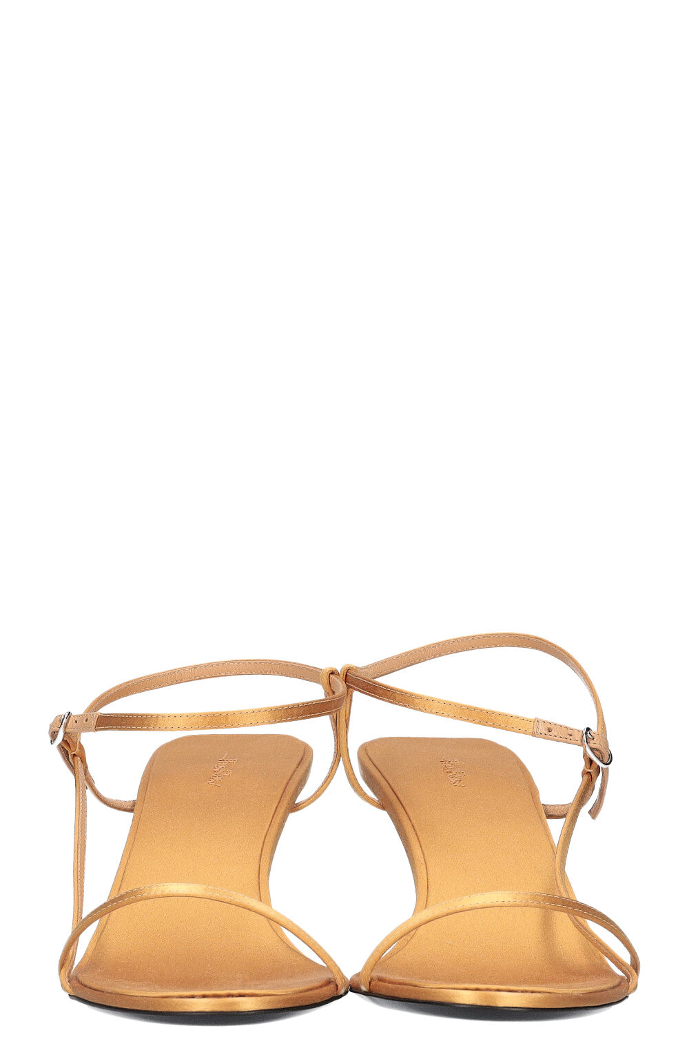 THE ROW Bare Sandals Satin gold