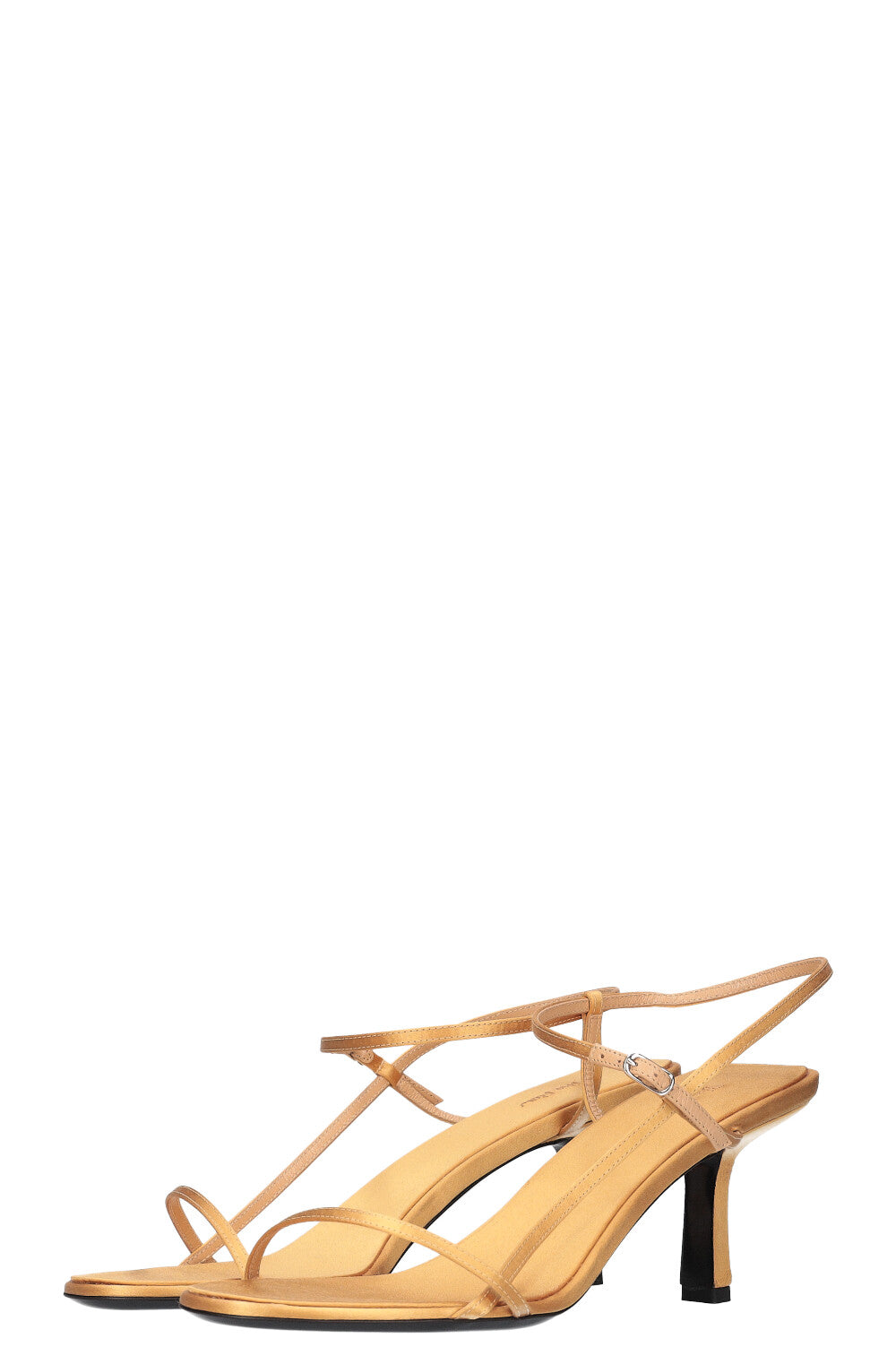 THE ROW Bare Sandals Satin gold