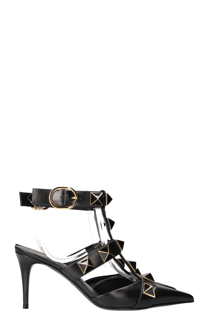 VALENTINO Roman Stud Heels Black