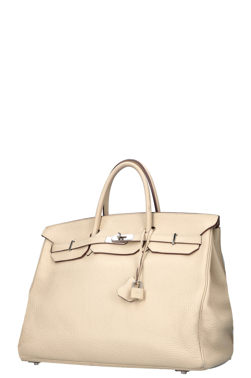 HERMÈS Birkin 40 Clemence Parchemin