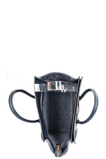 CELINE Luggage Micro Tote Bag Navy