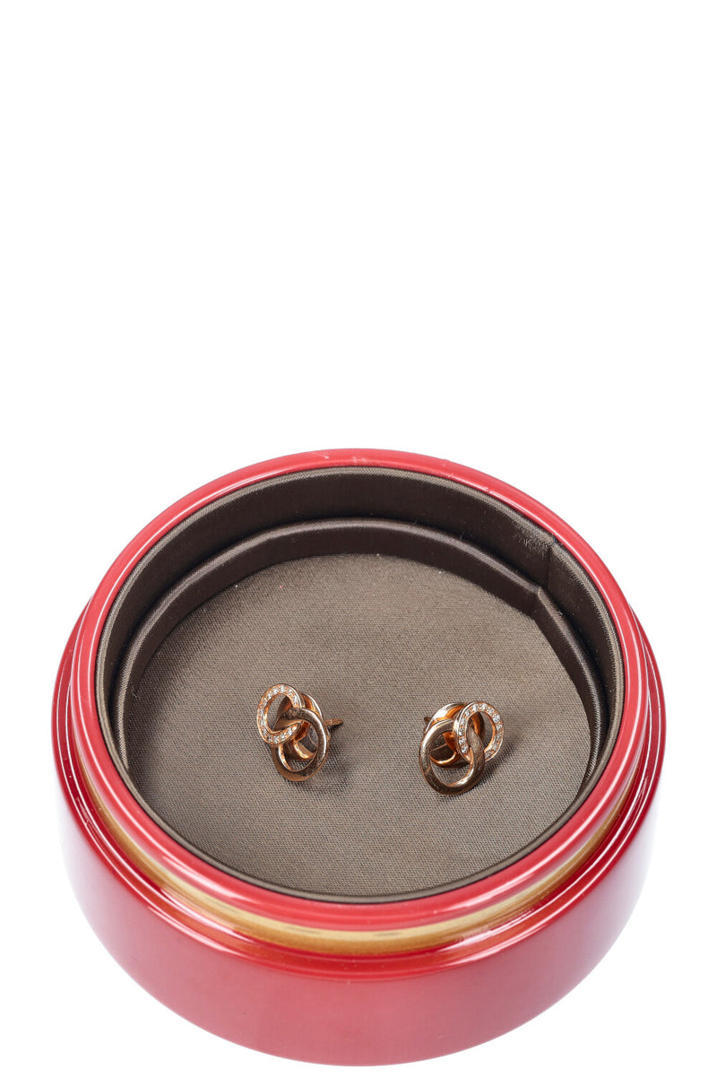POMELLATO Brera Earrings Diamonds Rosegold