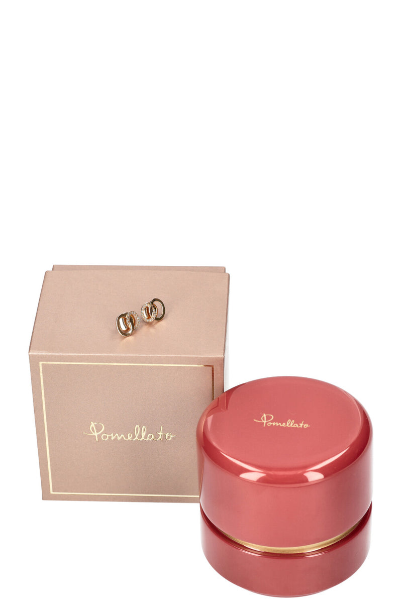 POMELLATO Brera Earrings Diamonds Rosegold
