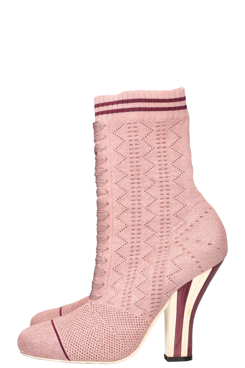 Fendi pink heels online