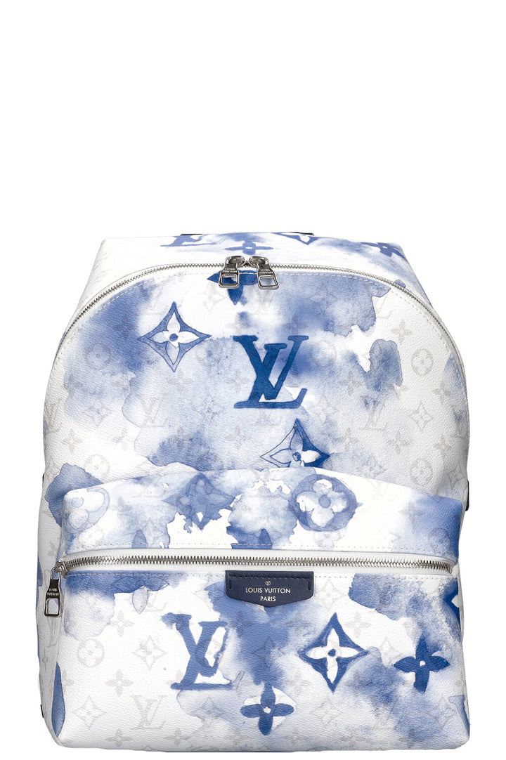 LOUIS VUITTON Sac à dos Découverte PM Aquarelle MNG Bleu