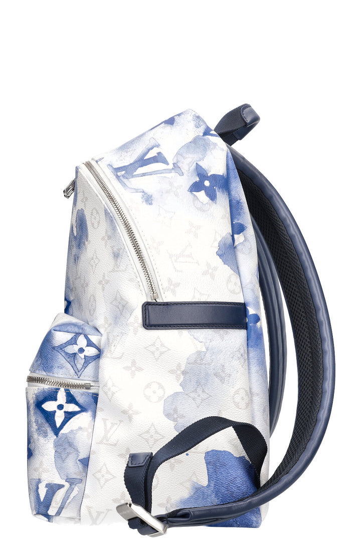 LOUIS VUITTON Sac à dos Découverte PM Aquarelle MNG Bleu