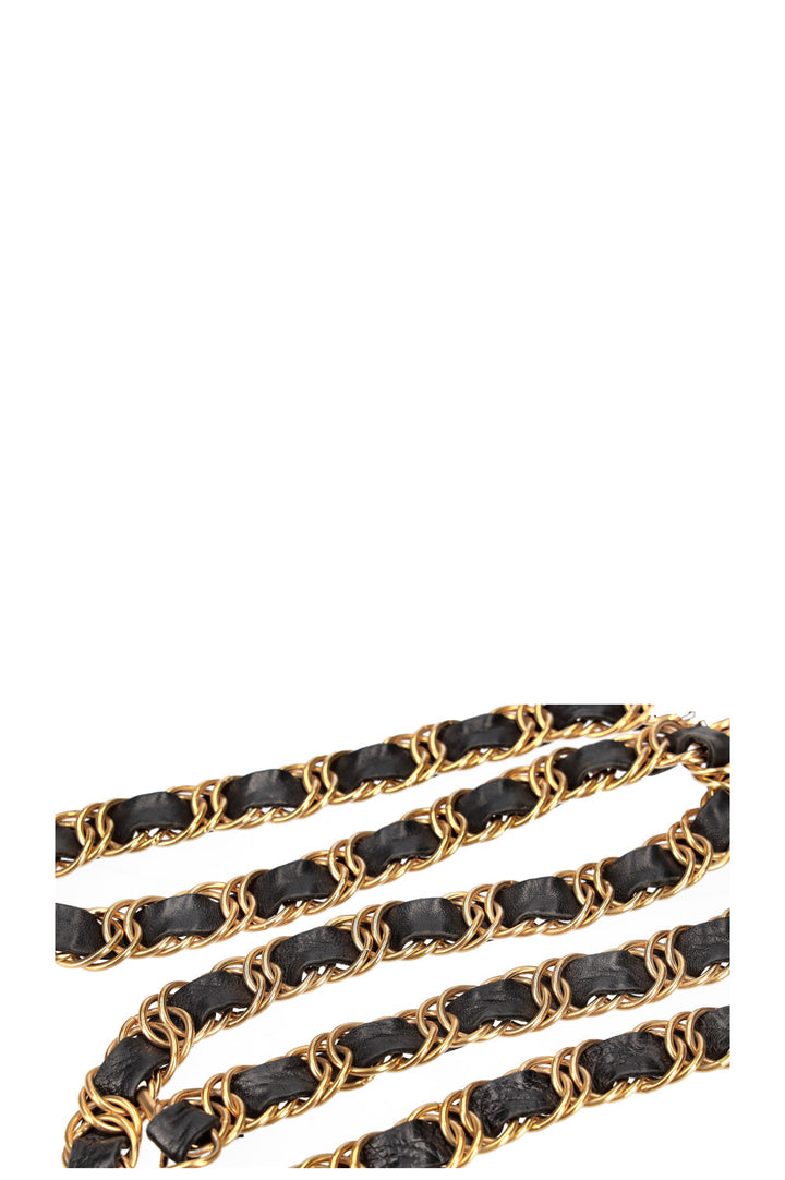CHANEL Ceinture No.5 Noir