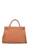 HERMÈS Kelly Retourne 35 Veau Togo Gold