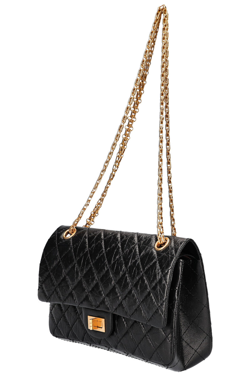 CHANEL 2.55 Reissue Bag 2022 Medium Black