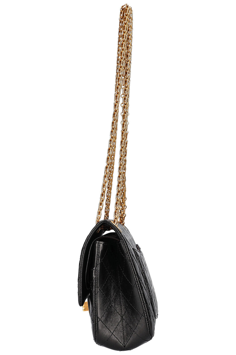 CHANEL 2.55 Reissue Bag 2022 Medium Black