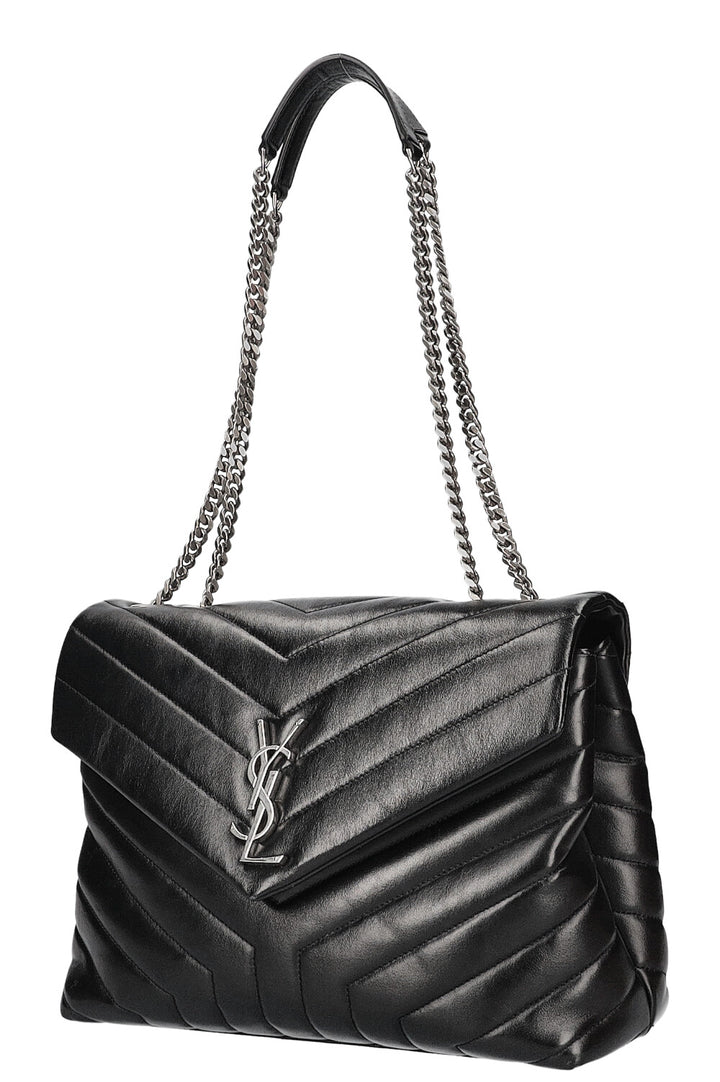 SAINT LAURENT LouLou Bag Medium Black