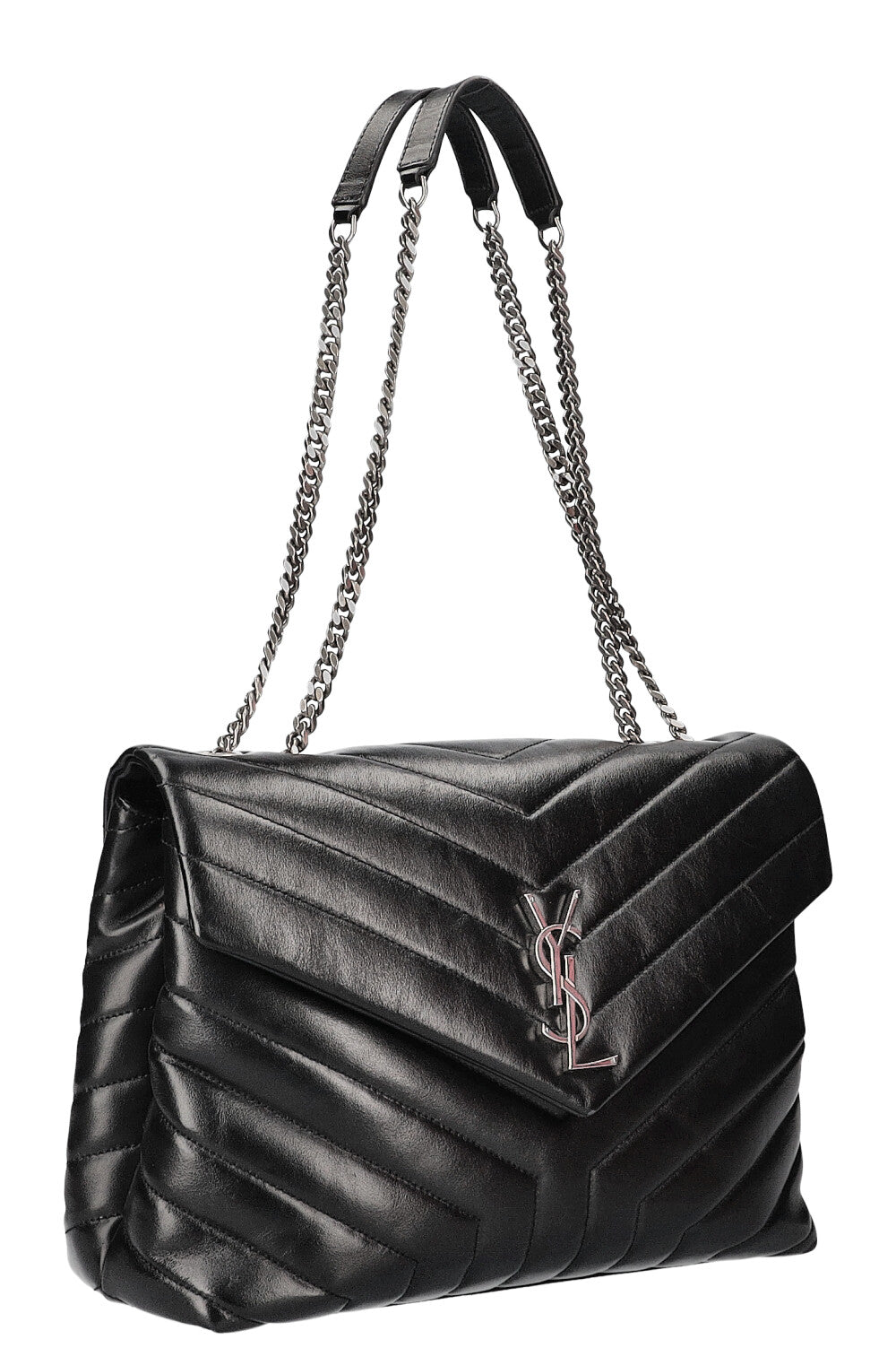 SAINT LAURENT LouLou Bag Medium Black