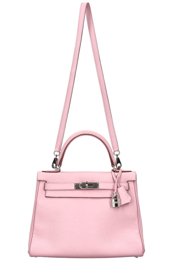 HERMÈS Kelly 28 Clemence Mauve Sylvestre