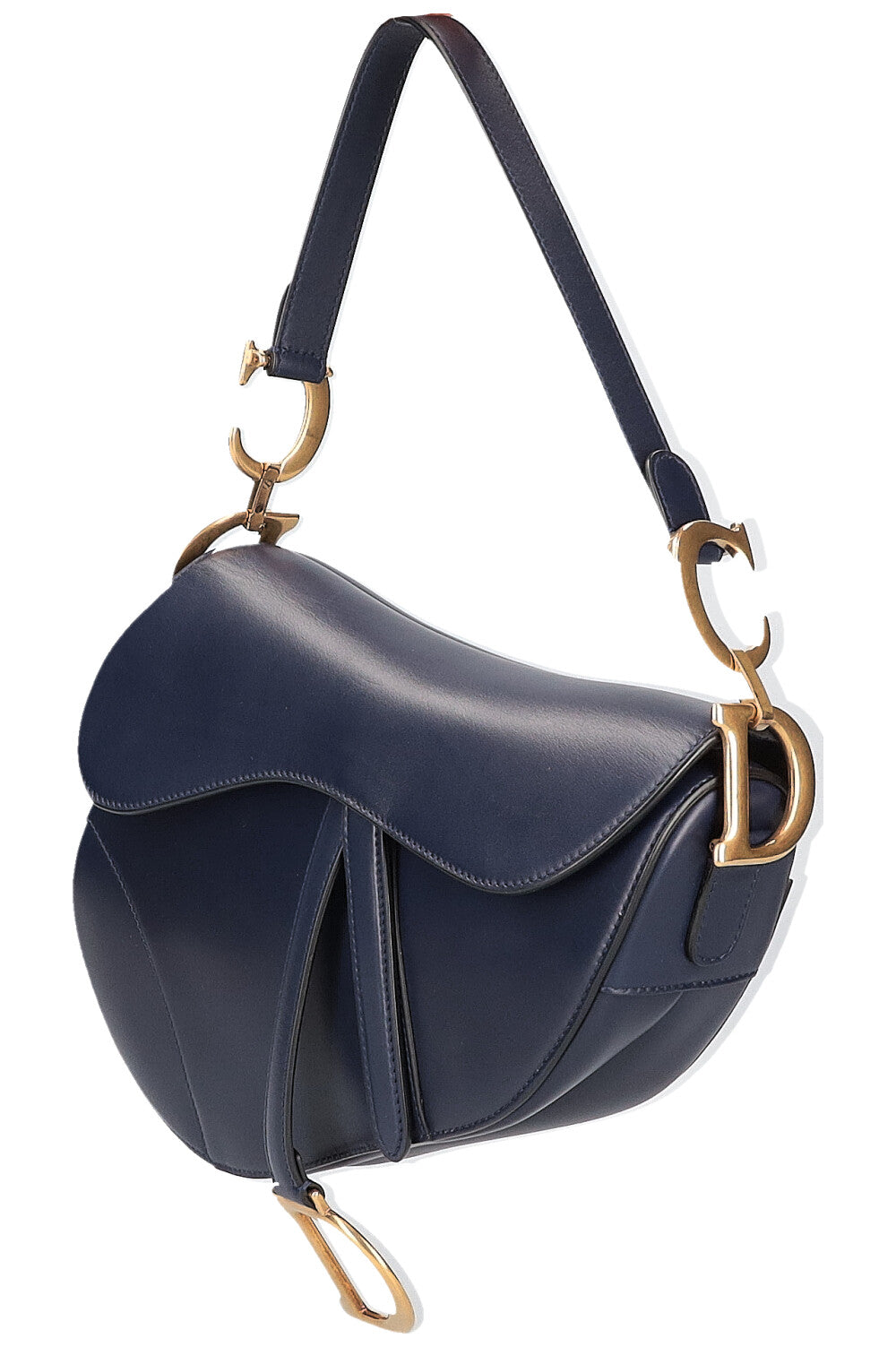 CHRISTIAN DIOR Saddle Bag Navy