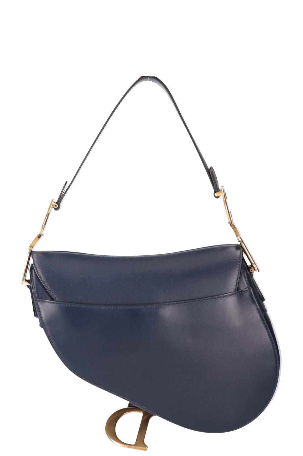 CHRISTIAN DIOR Saddle Bag Navy