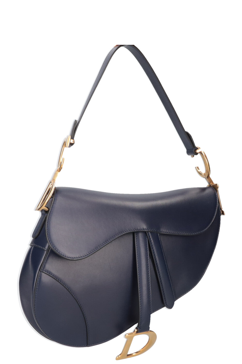 CHRISTIAN DIOR Saddle Bag Navy