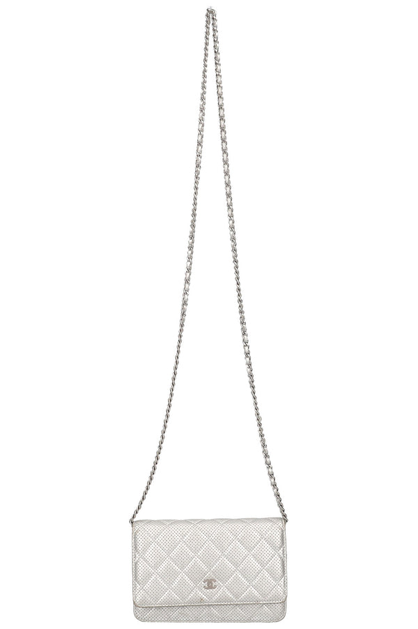 CHANEL WOC Silver