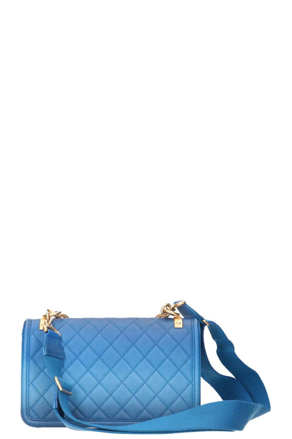 CHANEL Sunset On The Sea Flap Bag Blue