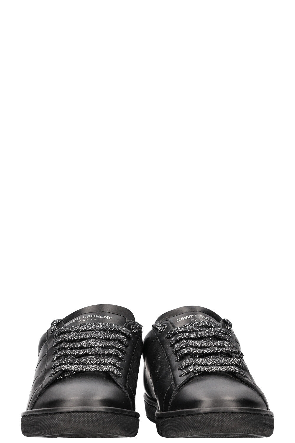 SAINT LAURENT Court Kiss Sneakers Black