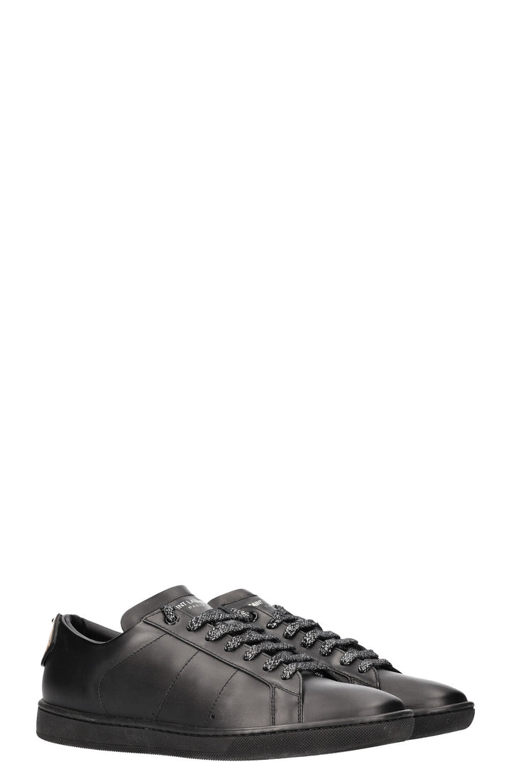 SAINT LAURENT Court Kiss Sneakers Black