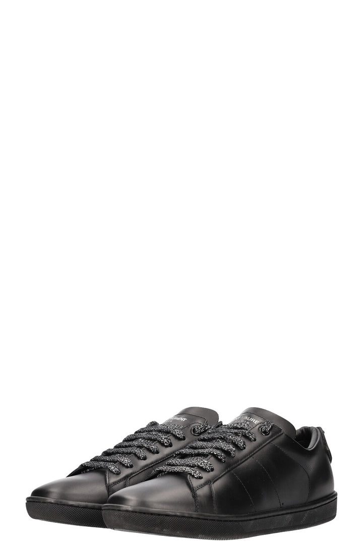 SAINT LAURENT Court Kiss Sneakers Black