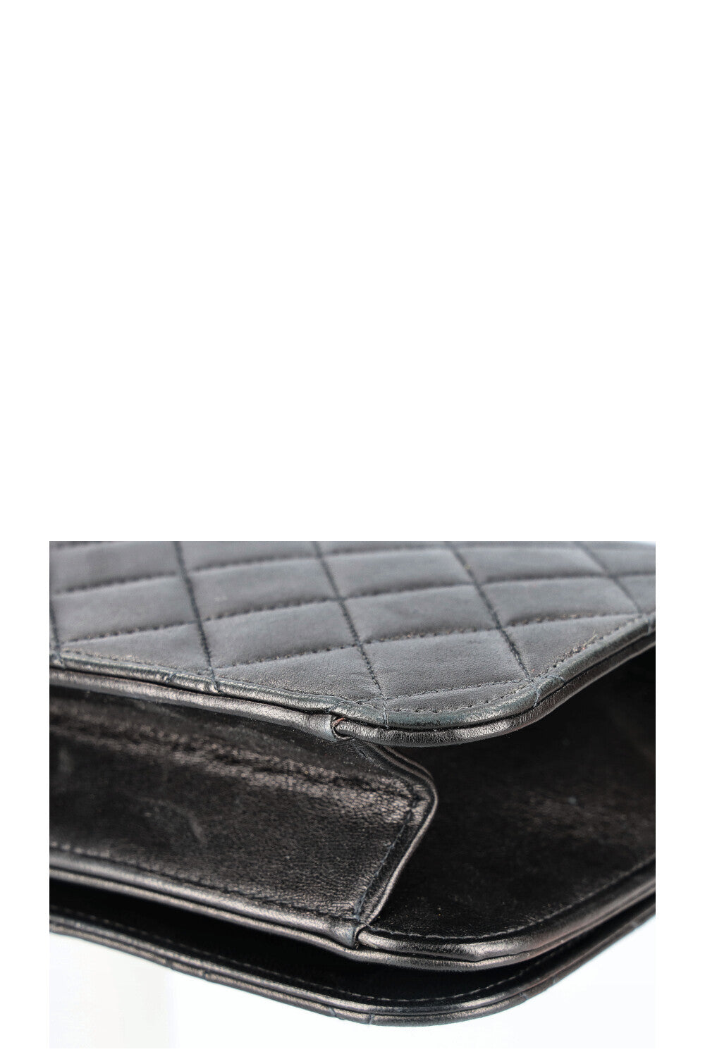 CHANEL Sac à rabat complet Noir