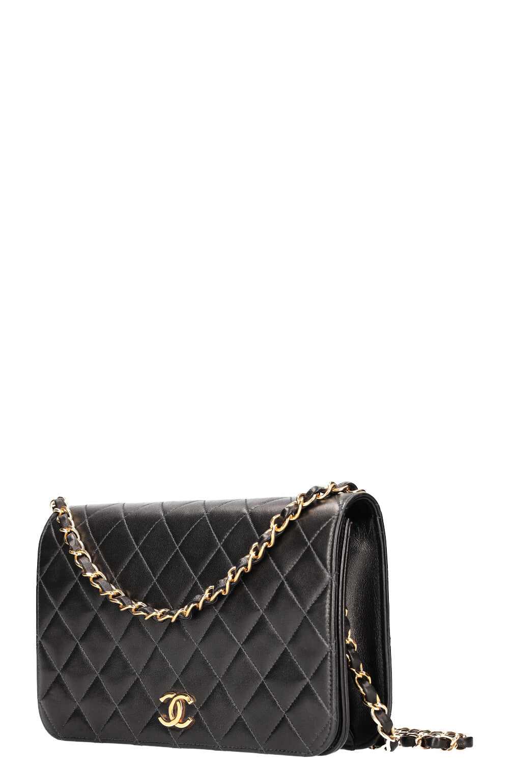 CHANEL Full Flap Bag Black