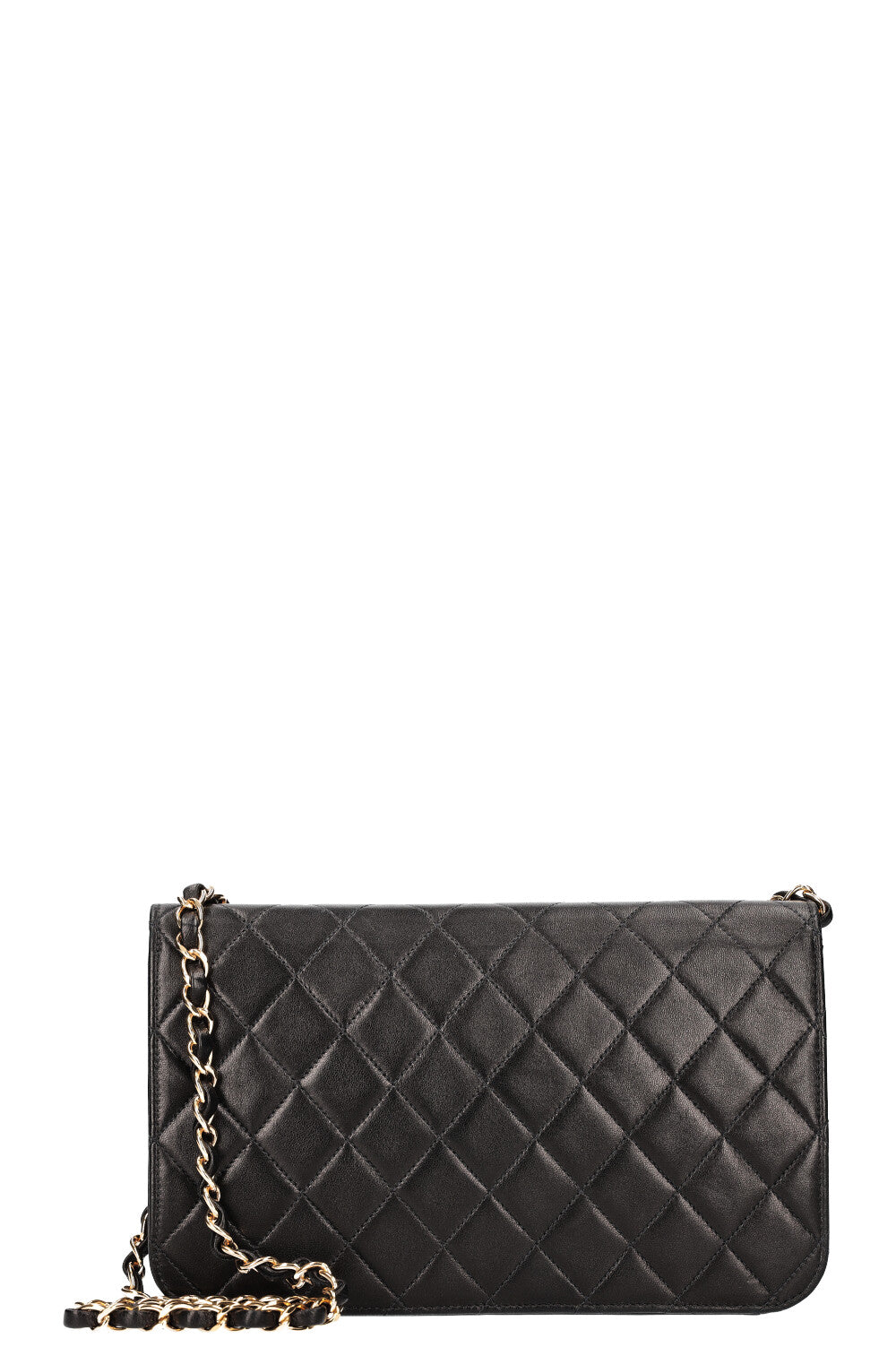 CHANEL Full Flap Bag Black