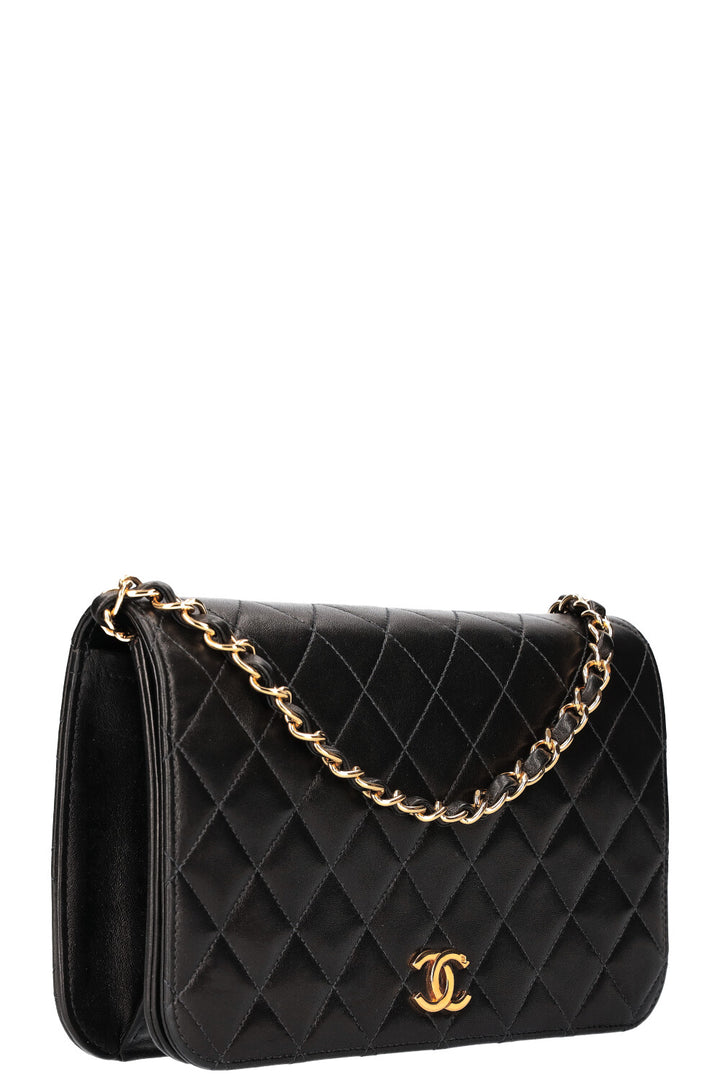 CHANEL Full Flap Bag Black