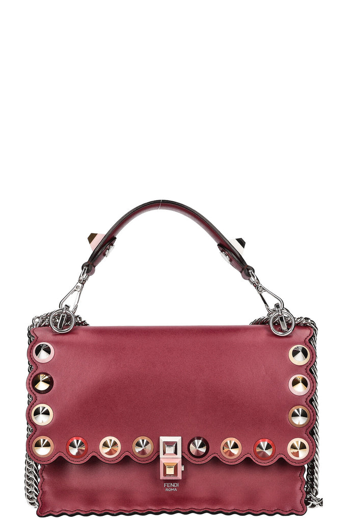 FENDI Kan I Medium Bag Burgundy REAWAKE