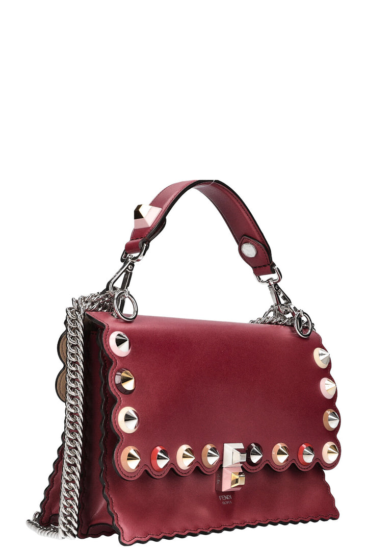 FENDI Kan I Medium Bag Burgundy