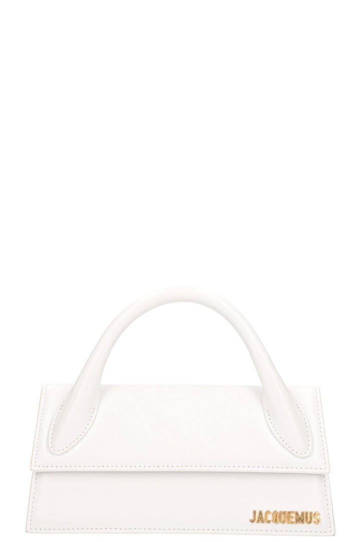 JACQUEMUS Le Chiquito Long Bag White 2022