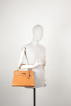 HERMÈS Kelly 32 Ardennes Gold