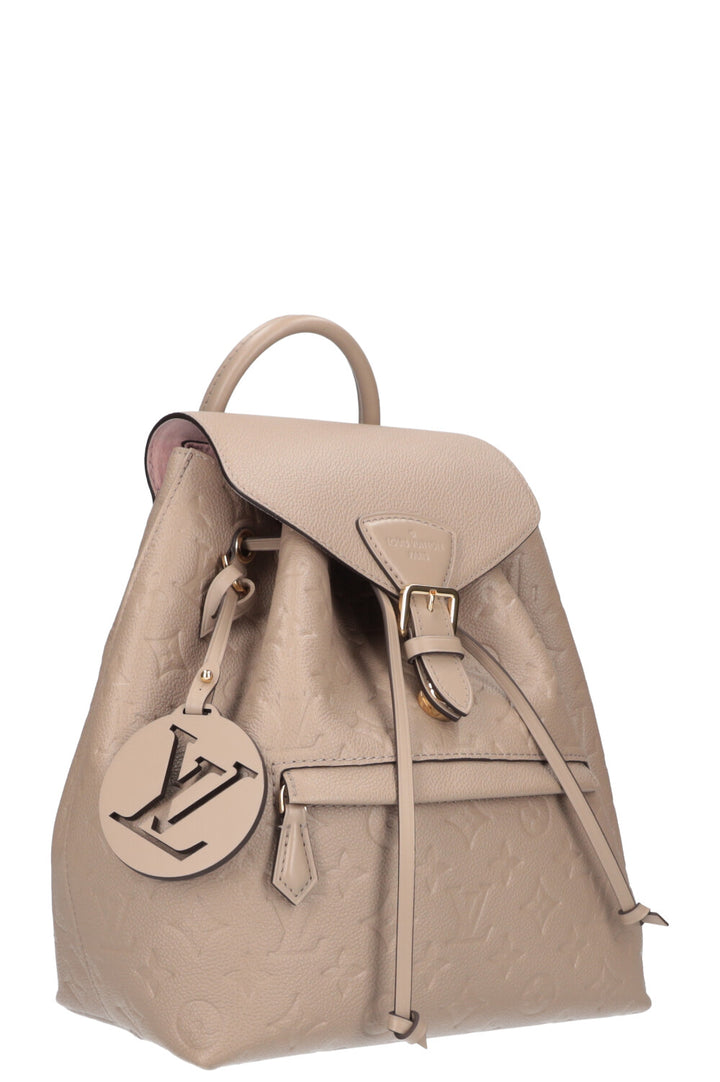 LOUIS VUITTON Montsouris Backpack NM Empreinte Tourterelle