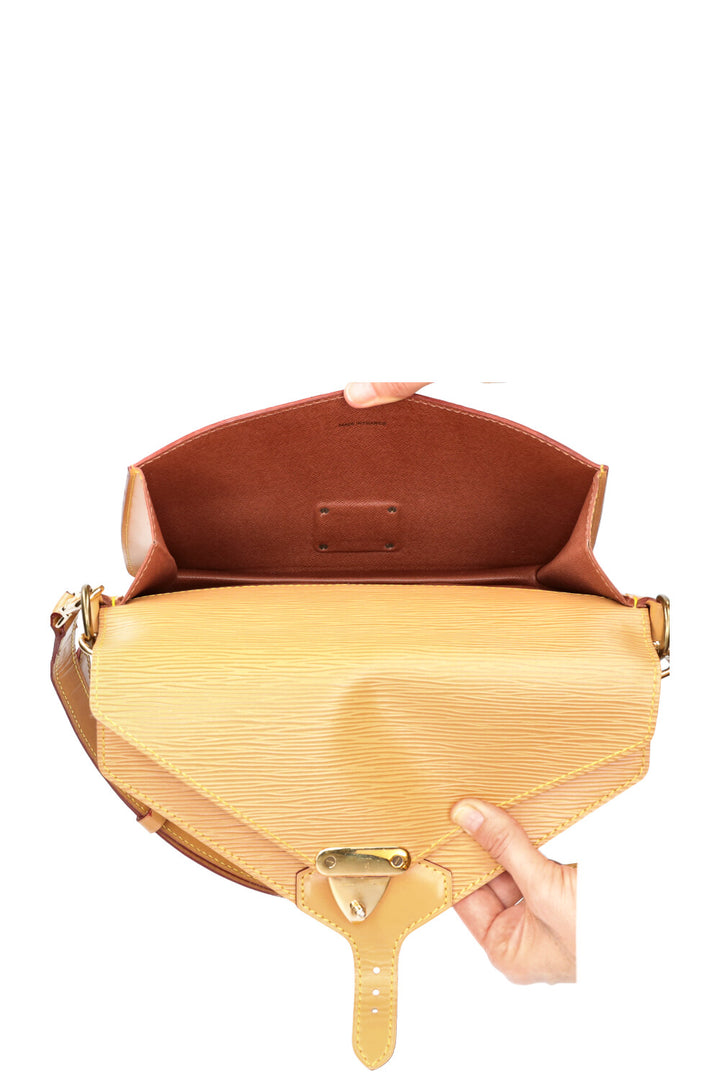 LOUIS VUITTON Sac Biface Epi Sable