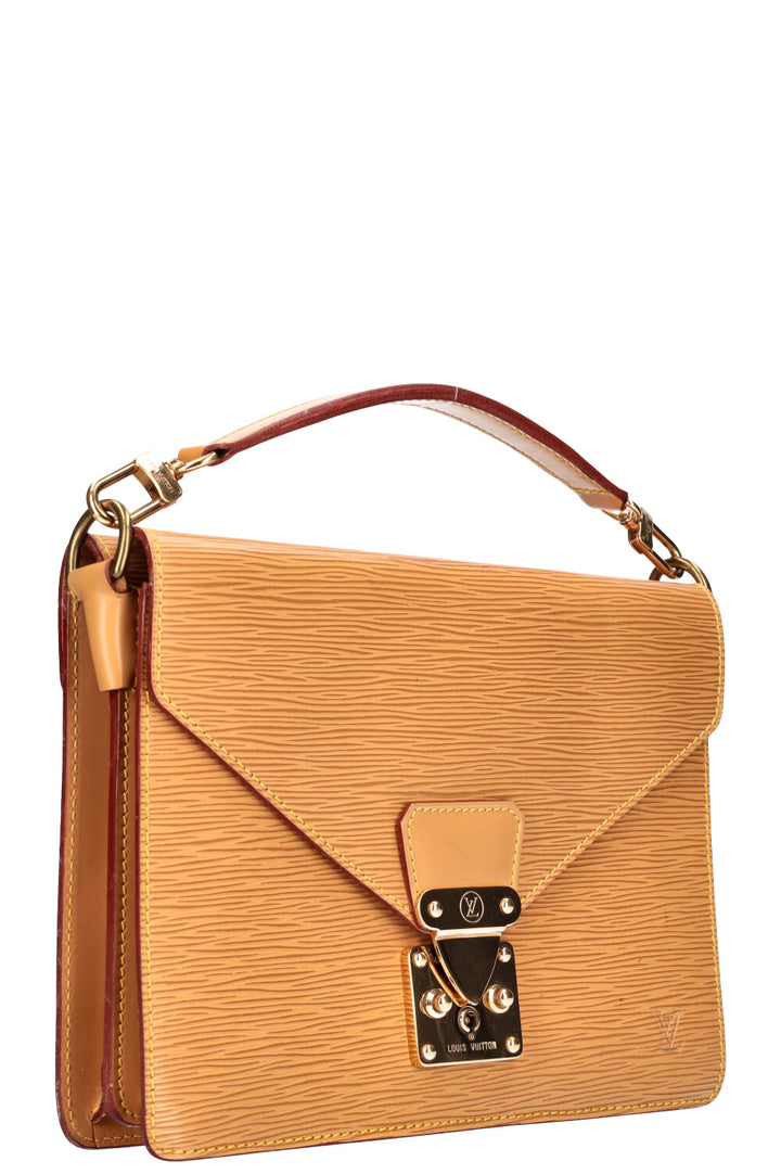 LOUIS VUITTON Sac Biface Epi Sable