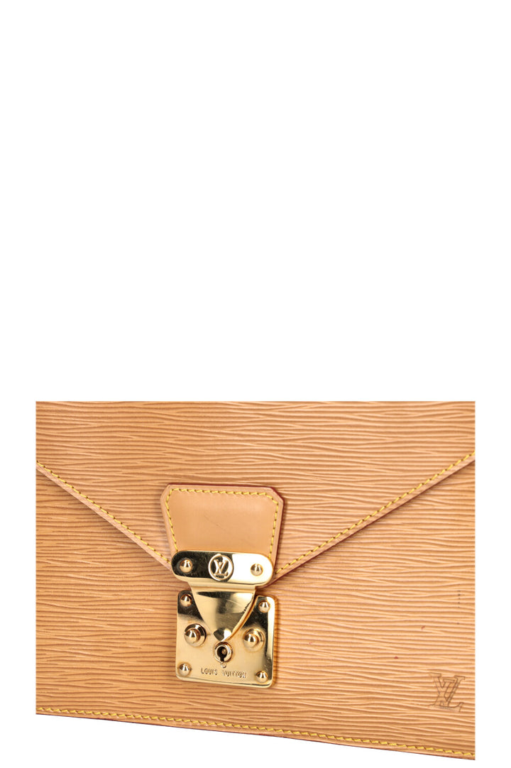 LOUIS VUITTON Sac Biface Epi Sable