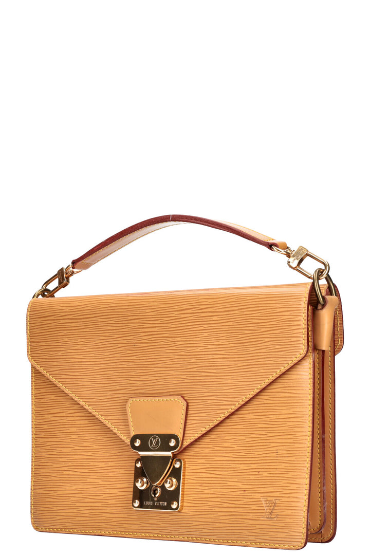 LOUIS VUITTON Sac Biface Epi Sable