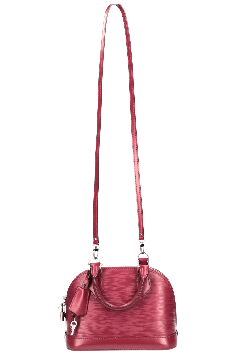 LOUIS VUITTON Alma BB Epi Fuchsia