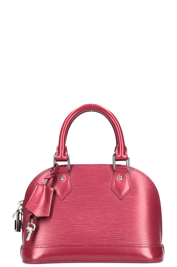 LOUIS VUITTON Alma BB Epi Fuchsia