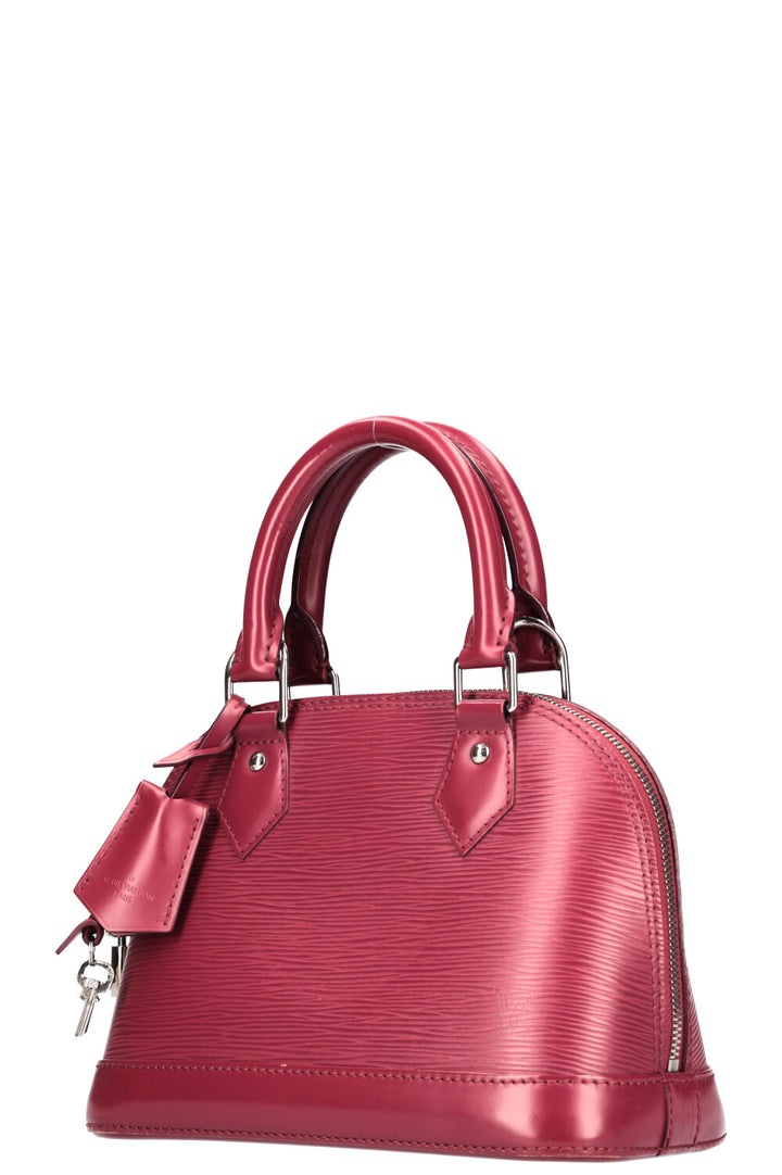 LOUIS VUITTON Alma BB Epi Fuchsia