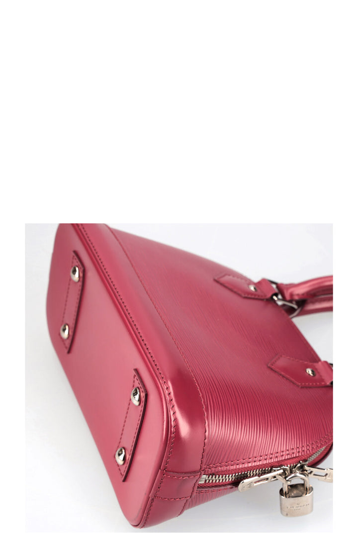 LOUIS VUITTON Alma BB Epi Fuchsia