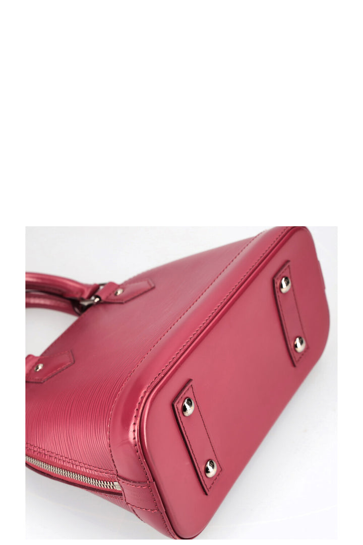 LOUIS VUITTON Alma BB Epi Fuchsia