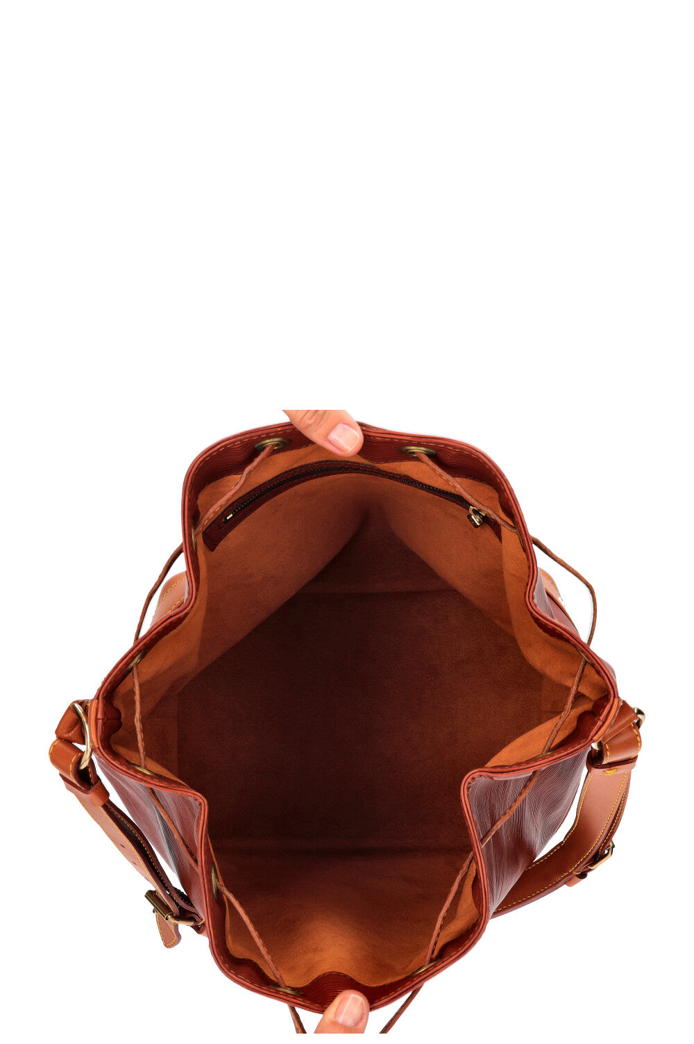 LOUIS VUITTON Grand Sac Noe Epi Cognac