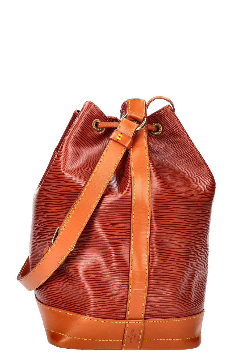 LOUIS VUITTON Grand Sac Noe Epi Cognac