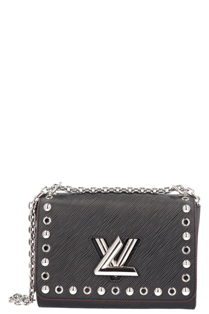 Louis Vuitton Twist Bag MM Epi Leder Schwarz